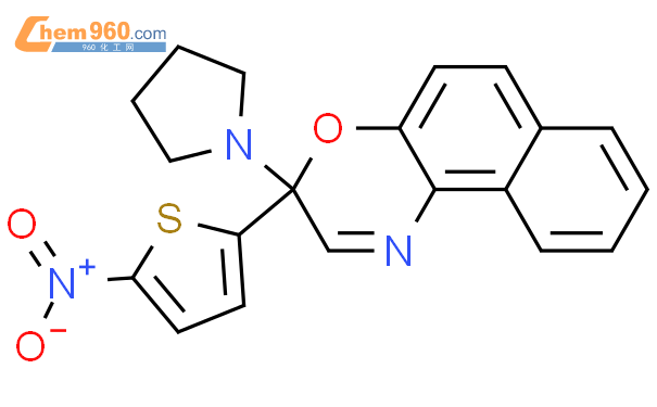 143587 68 2 3H NAPHTH 2 1 B 1 4 OXAZINE 3 5 NITRO 2 THIENYL 3 1