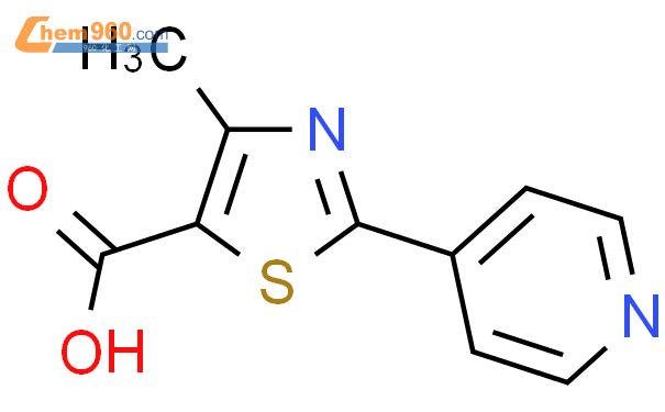 4 甲基 2 4 吡啶基 5 噻唑羧酸价格 CAS号 144060 98 0 960化工网