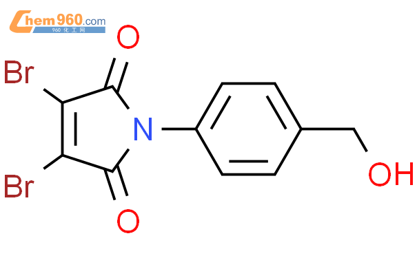 1442447 57 5 1H Pyrrole 2 5 Dione 3 4 Dibromo 1 4 Hydroxymethyl