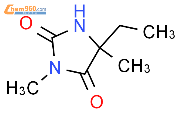 144253 07 6 2 4 Imidazolidinedione 5 ethyl 3 5 dimethyl 化学式结构式