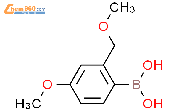 Boronic acid B 4 methoxy 2 methoxymethyl phenyl CAS号1451392