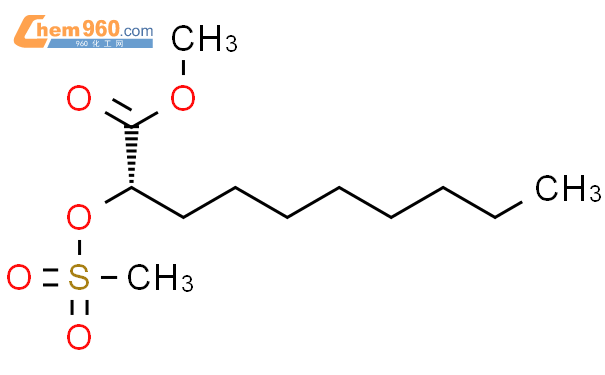 Decanoic Acid Methylsulfonyl Oxy Methyl Ester S