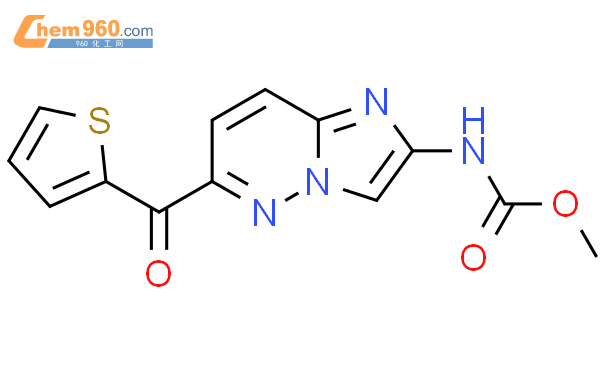 146233 41 2 Carbamic Acid 6 2 Thienylcarbonyl Imidazo 1 2 B Pyridazin