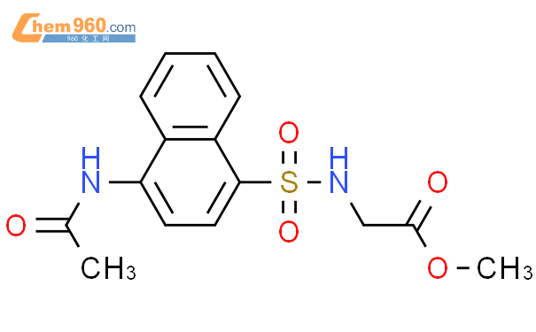 Glycine N Acetylamino Naphthalenyl Sulfonyl