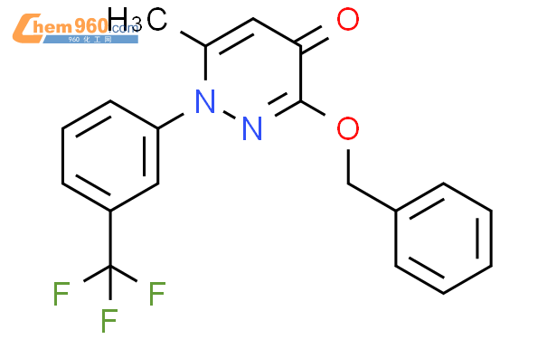 3 苄氧基 6 甲基 1 3 三氟甲基 苯基 吡嗪 4 1H 酮CAS号146824 79 5 960化工网