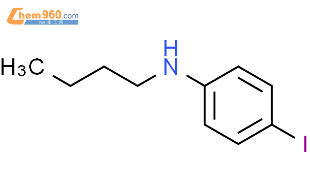 146904 78 1 Benzenamine N butyl 4 iodo 化学式结构式分子式molsmiles 960化工网