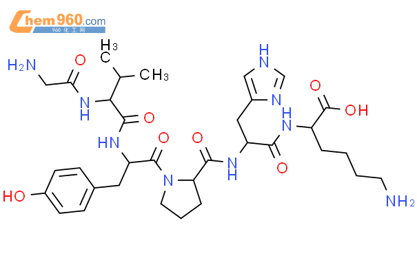 L Lysine Glycyl L Valyl L Tyrosyl L Prolyl L Histidyl Cas