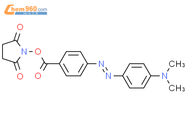 Benzoic acid,4-[2-[4-(dimethylamino)phenyl]diazenyl]-, 2,5-dioxo-1-pyrrolidinyl ester