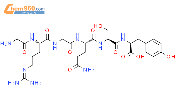 L Tyrosine N N N N N2 Glycyl L Arginyl Glycyl L A Glutamyl L