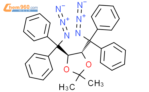 Dioxolane Bis Azidodiphenylmethyl Dimethyl