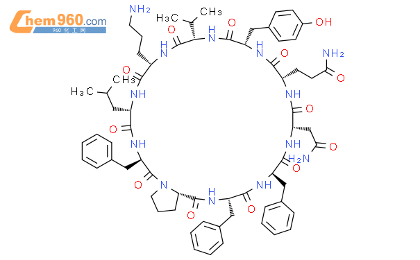 1481 70 5 Cyclo L Asparaginyl L Glutaminyl L Tyrosyl L Valyl L Ornithyl