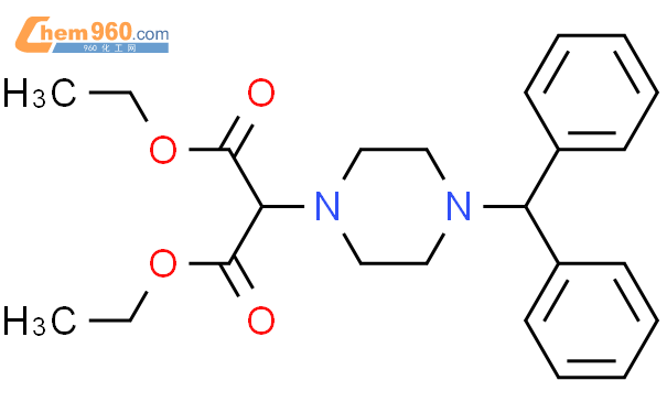 149256 95 1 Propanedioic Acid 2 4 Diphenylmethyl 1 Piperazinyl 1