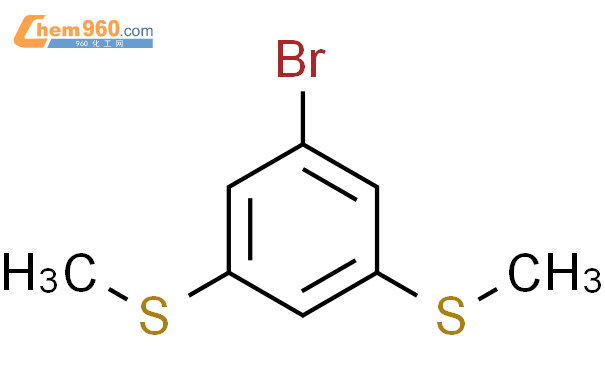 149428 38 6 Benzene 1 bromo 3 5 bis methylthio 化学式结构式分子式mol 960化工网