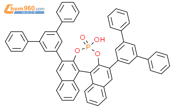 1496637 05 8 S 3 3 双 3 5 二苯基苯基 1 1 联萘酚膦酸酯CAS号 1496637 05 8 S 3 3