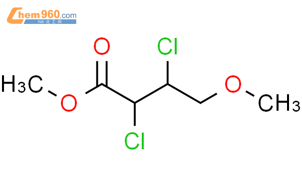 150125 40 9 Butanoic acid 2 3 dichloro 4 methoxy methyl ester化学式结构式