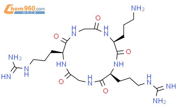 Cyclo L Arginylglycyl L Arginylglycyl L Ornithyl Cas