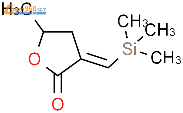 150615 34 2 2 3H Furanone Dihydro 5 Methyl 3 Trimethylsilyl