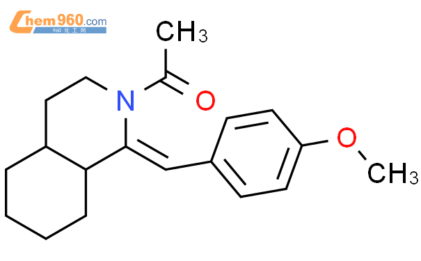 151395 65 2 Isoquinoline 2 Acetyldecahydro 1 4 Methoxyphenyl