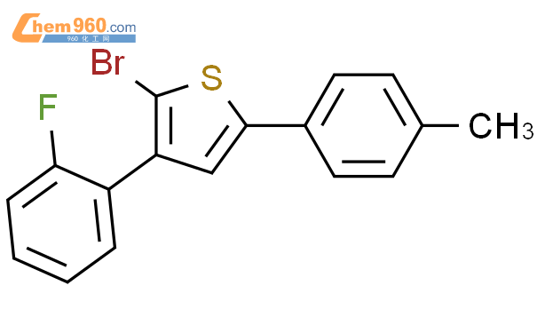 Thiophene Bromo Fluorophenyl Methylphenyl