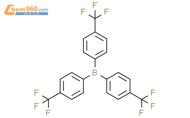 153491 83 9 Borane tris 4 trifluoromethyl phenyl 化学式结构式分子式mol