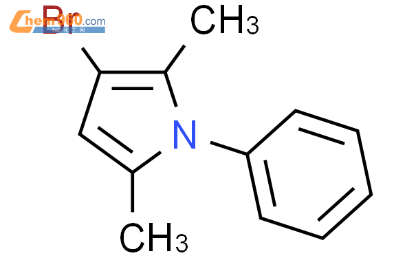 153866 29 6 1H Pyrrole 3 bromo 2 5 dimethyl 1 phenyl CAS号 153866 29 6