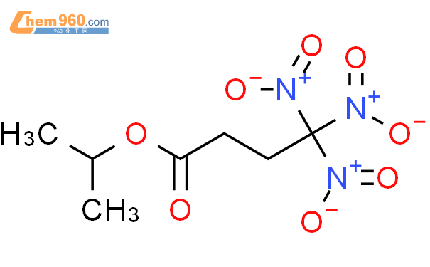 15421 43 9 Butanoic acid 4 4 4 trinitro 1 methylethyl ester化学式结构式分子