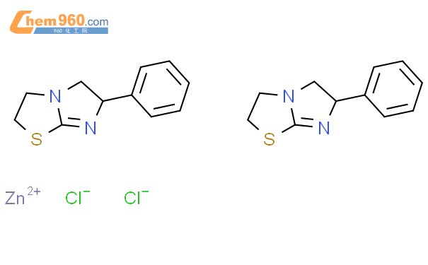 155737 58 9 Zinc Dichlorobis 2 3 5 6 Tetrahydro 6 Phenylimidazo 2 1 B