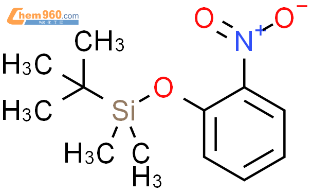 158813 51 5 O tert butyldimethylsilyl 2 nitrophenol化学式结构式分子式mol 960化工网