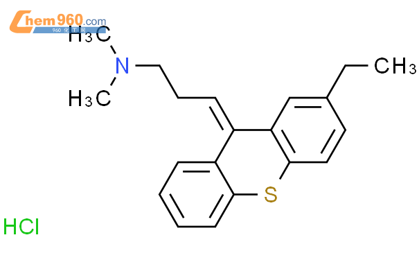 Propanamine Ethyl H Thioxanthen Ylidene N N