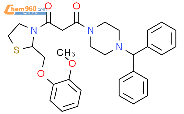 161364 78 9 1 3 Propanedione 1 4 Diphenylmethyl 1 Piperazinyl 3 2