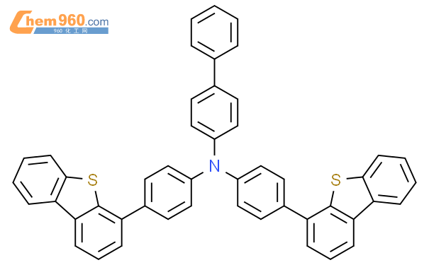 1616706 46 7 1 1 Biphenyl 4 Amine N N Bis 4 4 Dibenzothienyl