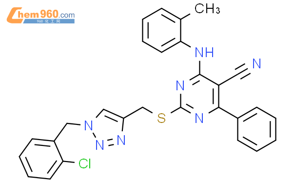 1616755 31 7 2 1 2 Chlorophenyl Methyl 1H 1 2 3 Triazol 4 Yl