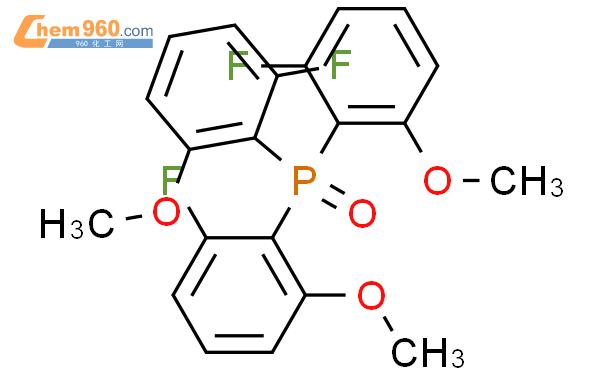 1627578 99 7 Phosphine oxide tris 2 fluoro 6 methoxyphenyl CAS号