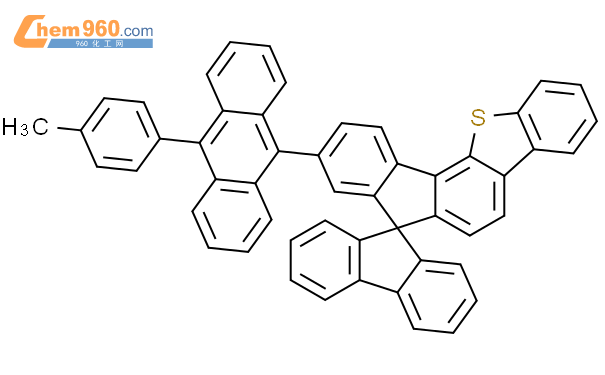 1631049 46 1 9 10 4 Methylphenyl 9 Anthracenyl Spiro 7H Benzo B