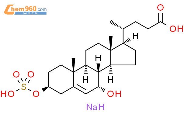 3β 7α 7 Hydroxy 3 sulfooxy chol 5 en 24 oic Acid Disodium Salt厂家 3β