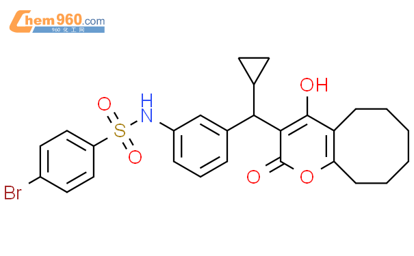 166335 28 0 Benzenesulfonamide 4 Bromo N 3 Cyclopropyl 5 6 7 8 9 10