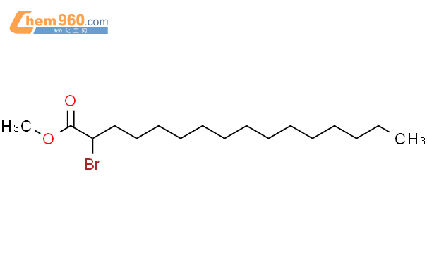 16725 35 2 Hexadecanoic acid 2 bromo methyl ester化学式结构式分子式mol