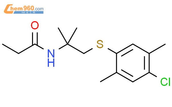 167762 24 5 Propanamide N 2 4 Chloro 2 5 Dimethylphenyl Thio 1 1