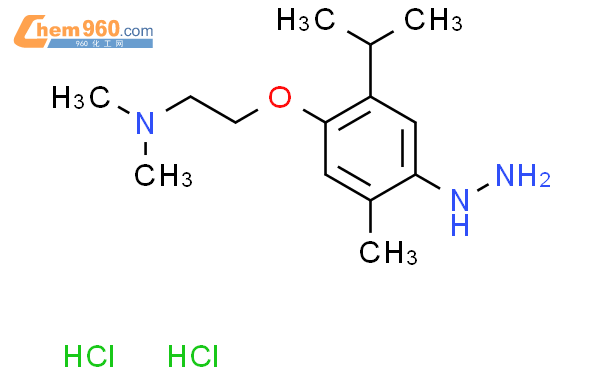 16809 63 5 Ethanamine 2 4 Hydrazinyl 5 Methyl 2 1 Methylethyl Phenoxy