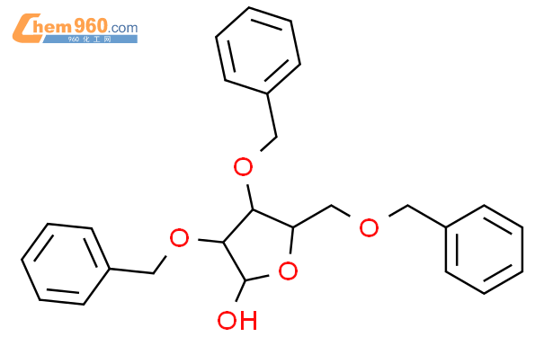 2 3 5 三 O 苯基甲基 D 呋喃核糖CAS号16838 89 4 960化工网