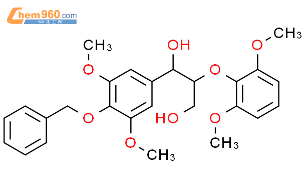 168417 58 1 1 3 Propanediol 2 2 6 Dimethoxyphenoxy 1 3 5 Dimethoxy