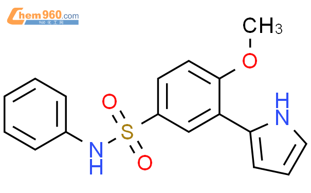 170288 15 0 Benzenesulfonamide 4 Methoxy N Phenyl 3 1H Pyrrol 2 Yl