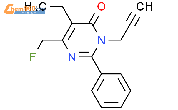 170741 66 9 4 3H Pyrimidinone 5 Ethyl 6 Fluoromethyl 2 Phenyl 3 2