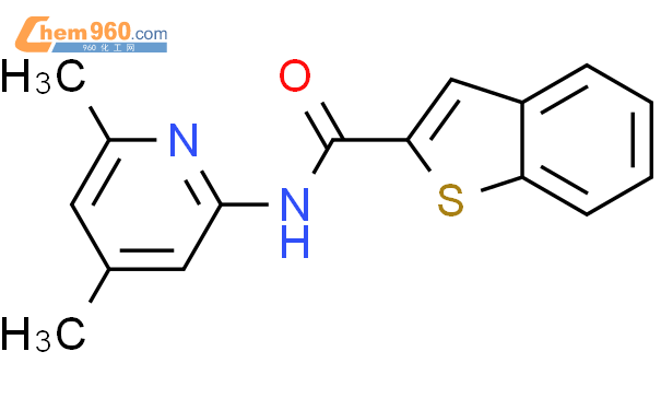 173863 41 7 Benzo B Thiophene 2 Carboxamide N 4 6 Dimethyl 2