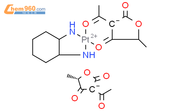 173903 27 0 5S 3 乙酰基 5 甲基 4 氧代呋喃 2 醇铂 2 盐环己基二胺络合物化学式结构式分子式mol