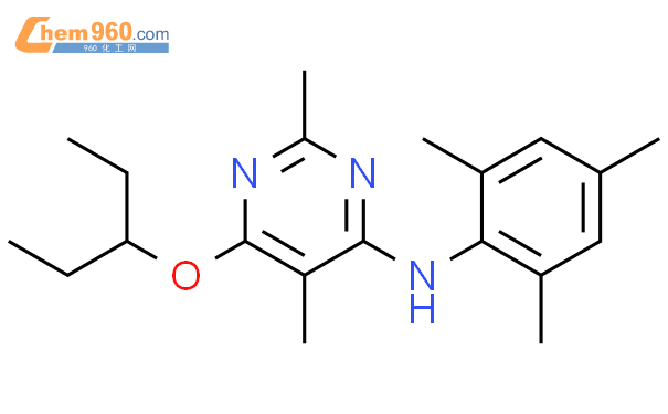 175139 39 6 4 Pyrimidinamine 6 1 Ethylpropoxy 2 5 Dimethyl N 2 4 6