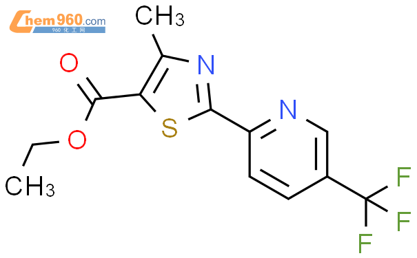 4 甲基 2 5 三氟甲基 吡啶 2 基 噻唑 5 羧酸乙酯CAS号175277 54 0 960化工网