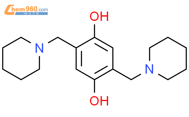 Benzenediol Bis Piperidinylmethyl Mol