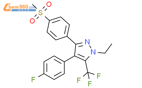 H Pyrazole Ethyl Fluorophenyl Methylsulfonyl