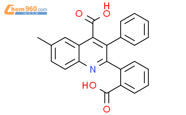 177554 01 7 4 Quinolinecarboxylic Acid 2 2 Carboxyphenyl 6 Methyl 3